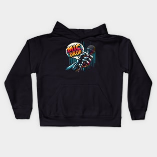 Mic Drop Mastery Kids Hoodie